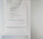 Tower Stairs, 2014, 82 cm x 90 cm, acrylic on panel