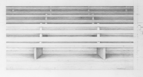 Seats 22 - 23, 2015, 30 x 60 cm, graphite on Stonehenge paper